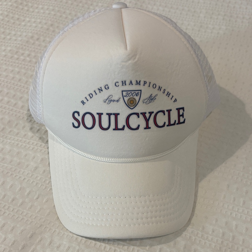 SoulCycle White Trucker Hat